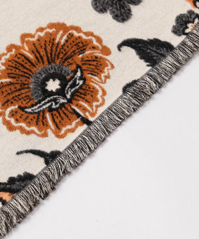 Delicate Floral Botanical Large Wrap by Kaya - Ametsuchi