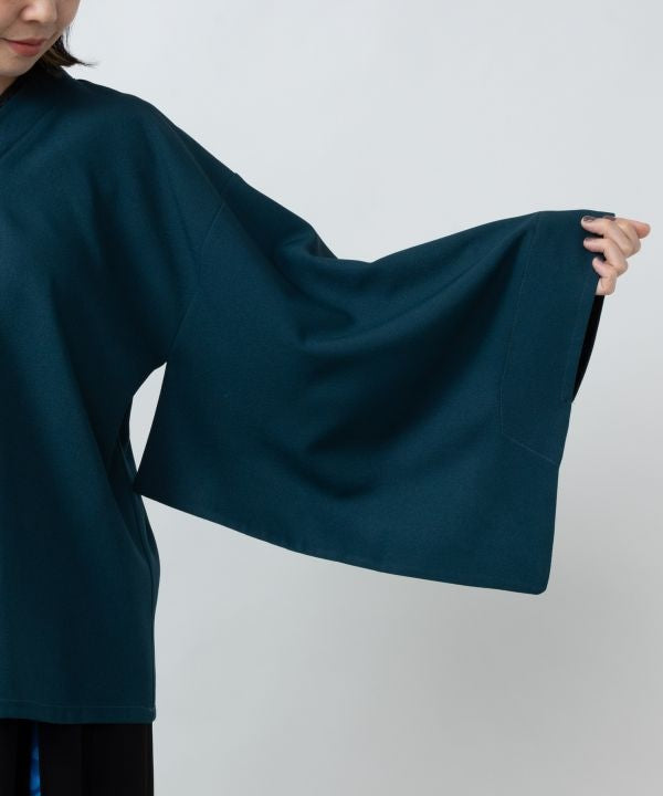 Kimono Like Blouse with Sharemon Embroidery