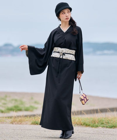 Kimono Like Blouse with Sharemon Embroidery
