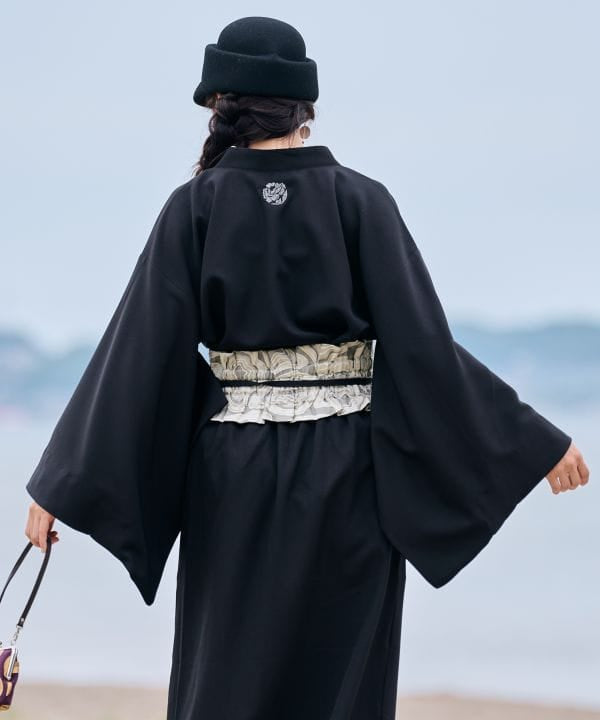 Kimono Like Blouse with Sharemon Embroidery