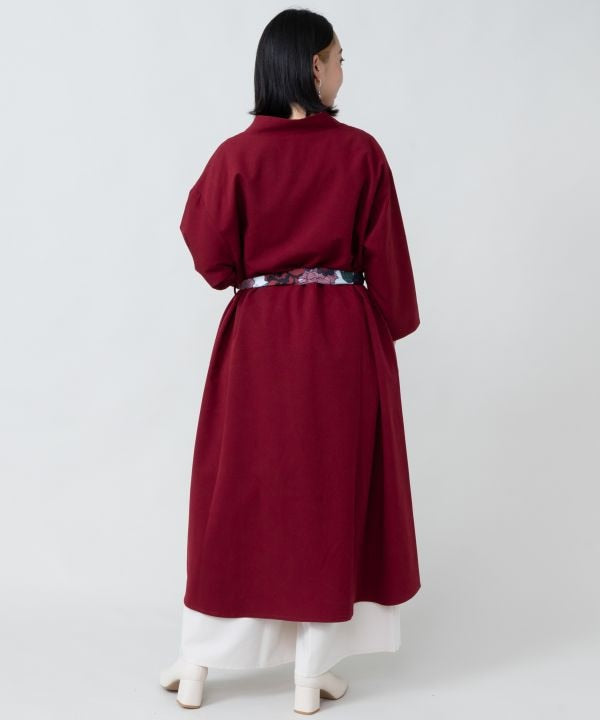 Hakkake Floral Modern Kimono Like Dress