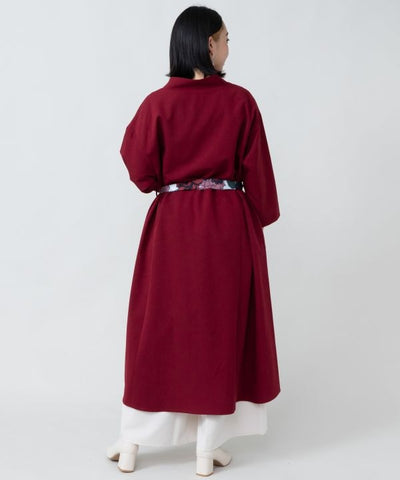 Hakkake Floral Modern Kimono Like Dress