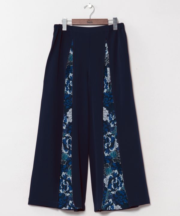 Hakkake Floral Wide Leg Pants