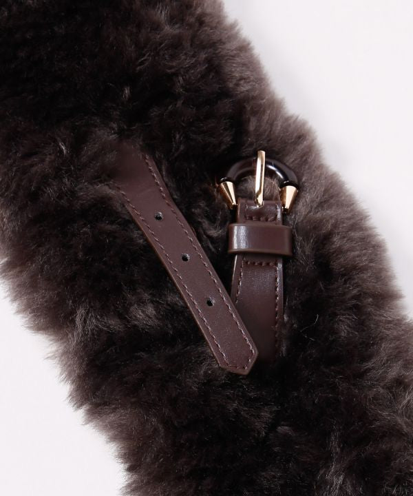 Faux Fur Japanese Style Tippet by Kaya - Ametsuchi