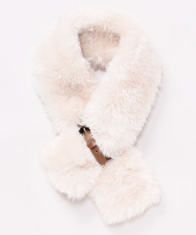 Faux Fur Japanese Style Tippet by Kaya - Ametsuchi