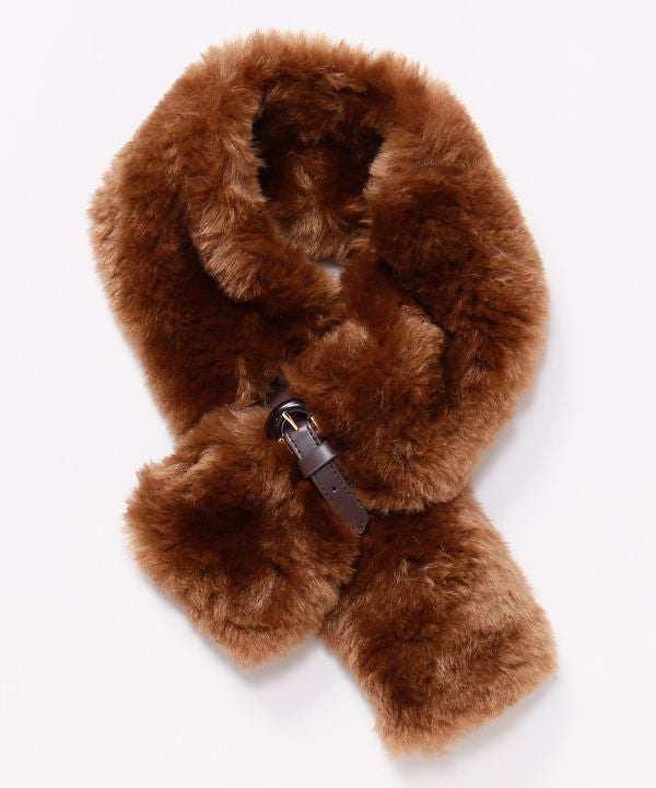 Faux Fur Japanese Style Tippet by Kaya - Ametsuchi
