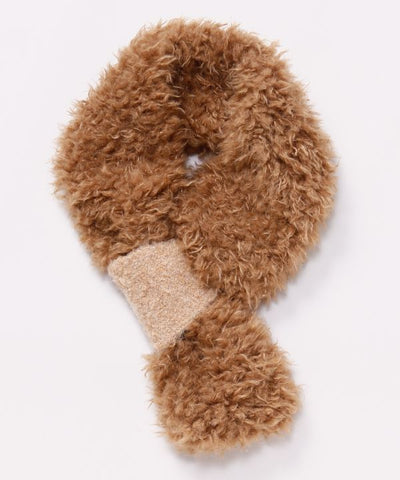 Curly Boa Japanese Style Tippet by Kaya - Ametsuchi