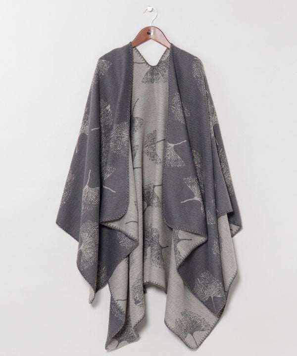 Japanese Ginkgo Leaf Wearable Stole by Kaya - Ametsuchi