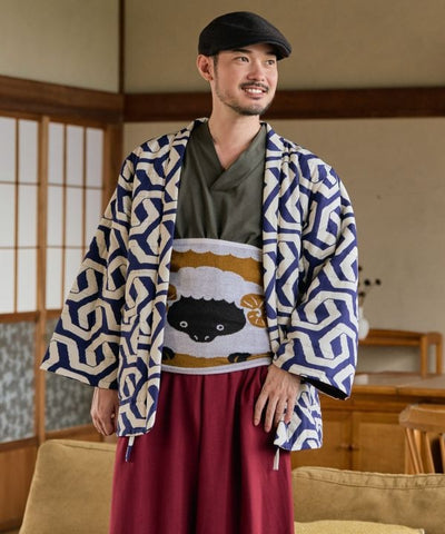 Japanese Sheep Folk Haramaki Belly Warmer - L by Kaya - Ametsuchi