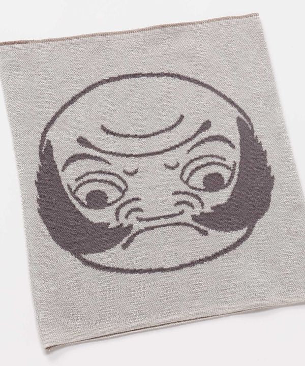 Japanese Folk Face Haramaki Belly Warmer - L