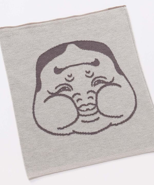 Japanese Folk Face Haramaki Belly Warmer - L by Kaya - Ametsuchi