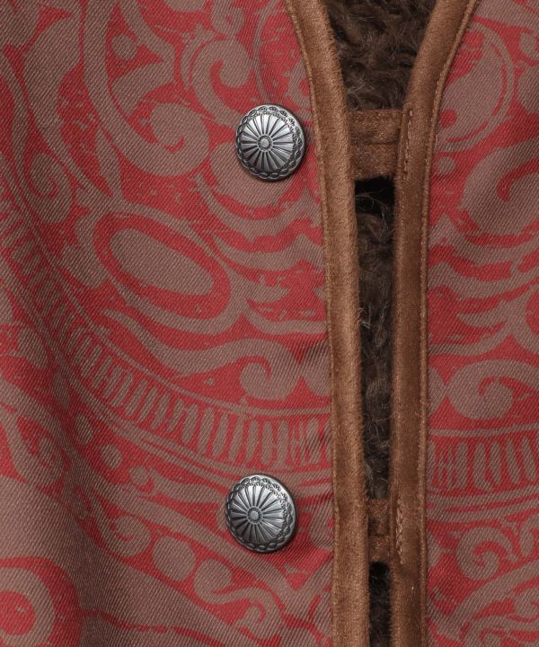 Reversible Faux Fur Vest by AMINA - Ametsuchi