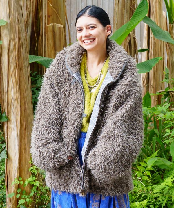 Reversible Faux Fur Jacket
