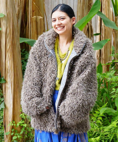 Reversible Faux Fur Jacket