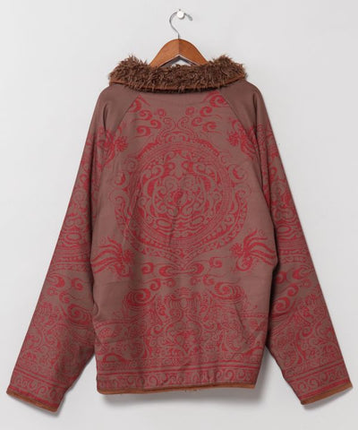 Men's Reversible Faux Fur Jacket by AMINA - Ametsuchi