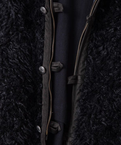 Men's Reversible Faux Fur Jacket by AMINA - Ametsuchi