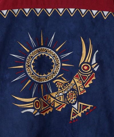Embroidered Patchwork Jacket