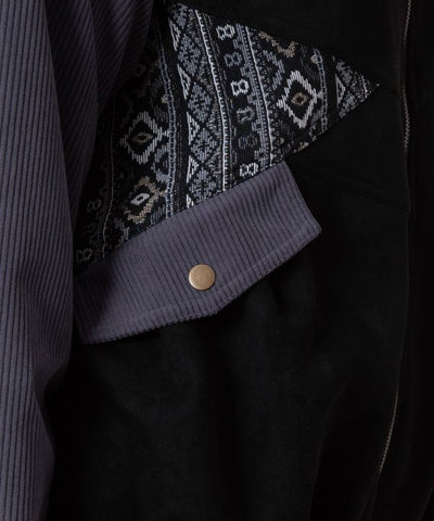 Embroidered Patchwork Jacket