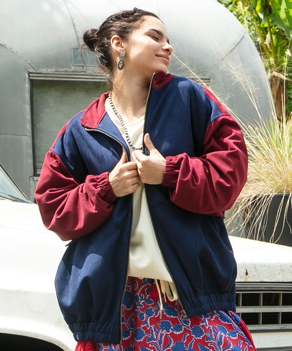 Embroidered Patchwork Jacket