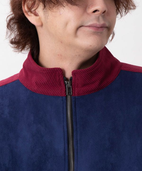 Men's Embroidered Patchwork Jacket
