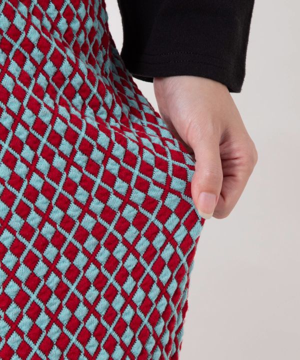 Colorful Geometric Bootcut Pants