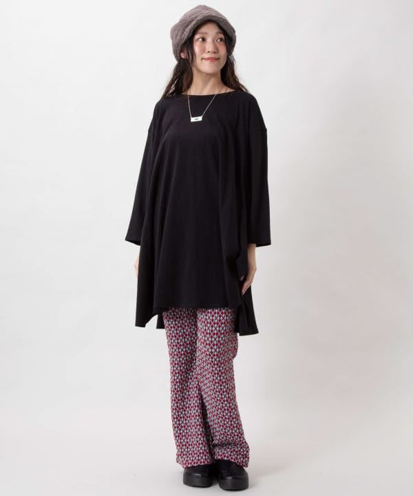 Colorful Geometric Bootcut Pants