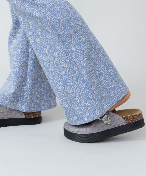 Indian Flower Market Bootcut Pants