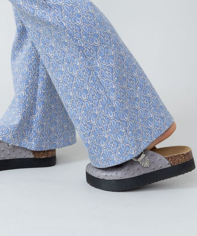 Indian Flower Market Bootcut Pants