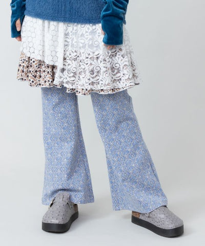 Indian Flower Market Bootcut Pants