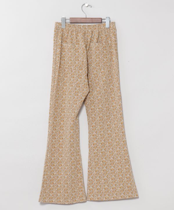 Indian Flower Market Bootcut Pants