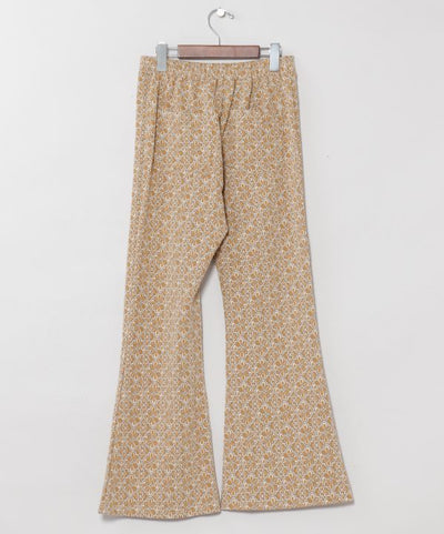 Indian Flower Market Bootcut Pants