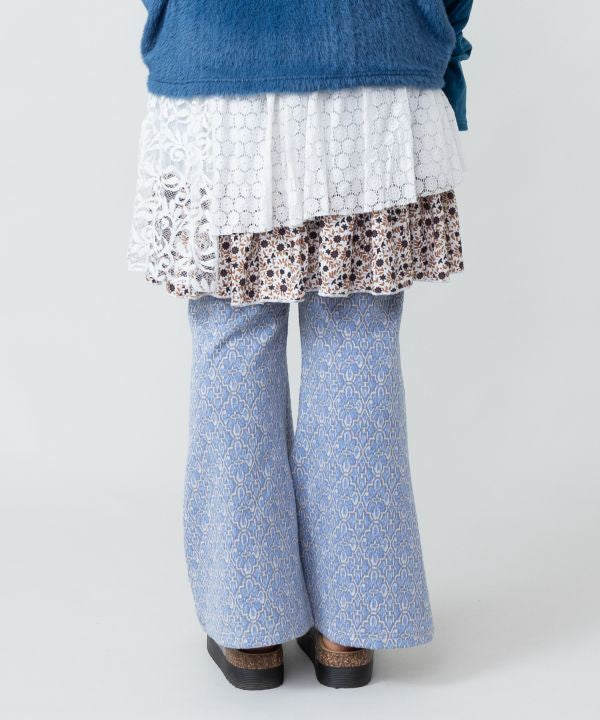 Indian Flower Market Bootcut Pants