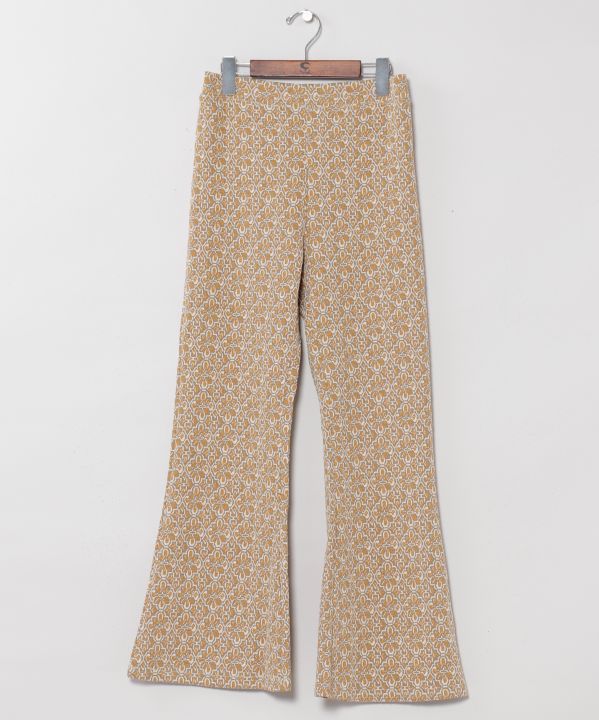 Indian Flower Market Bootcut Pants