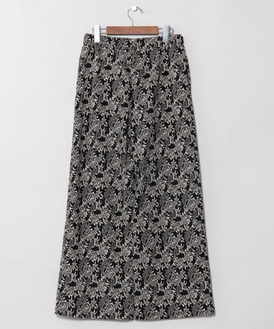Botanical Wide-Leg Pants