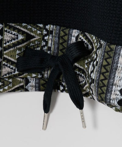 Geometric Pattern Patchwork Top