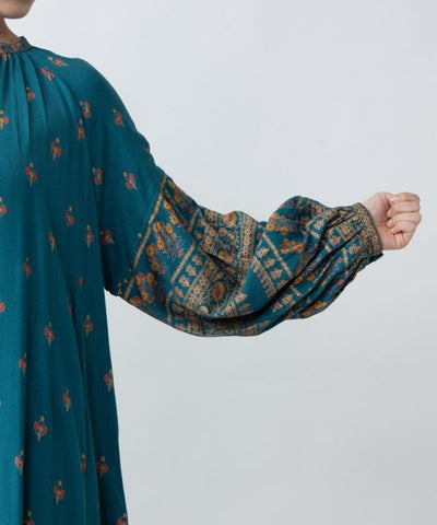 Indian Market Glitter Print Dress