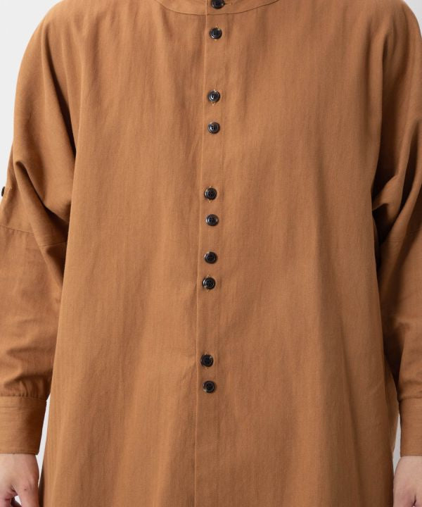 Free Traveler Paisley Embroidered Shirt by AMINA - Ametsuchi