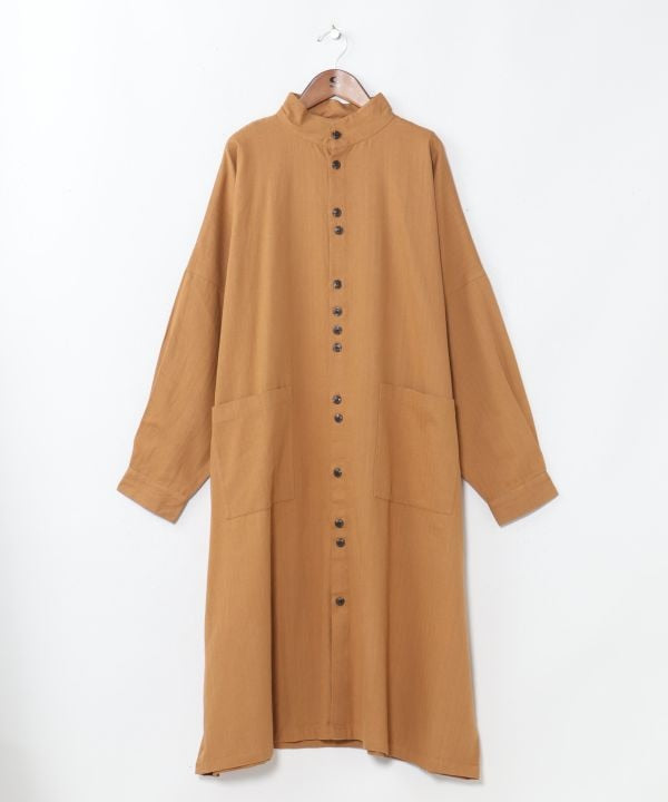 Free Traveler Paisley Embroidered Long Shirt by AMINA - Ametsuchi