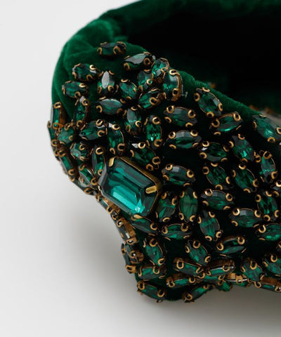 Indian Embroidered Beaded Sequin Headband by AMINA - Ametsuchi