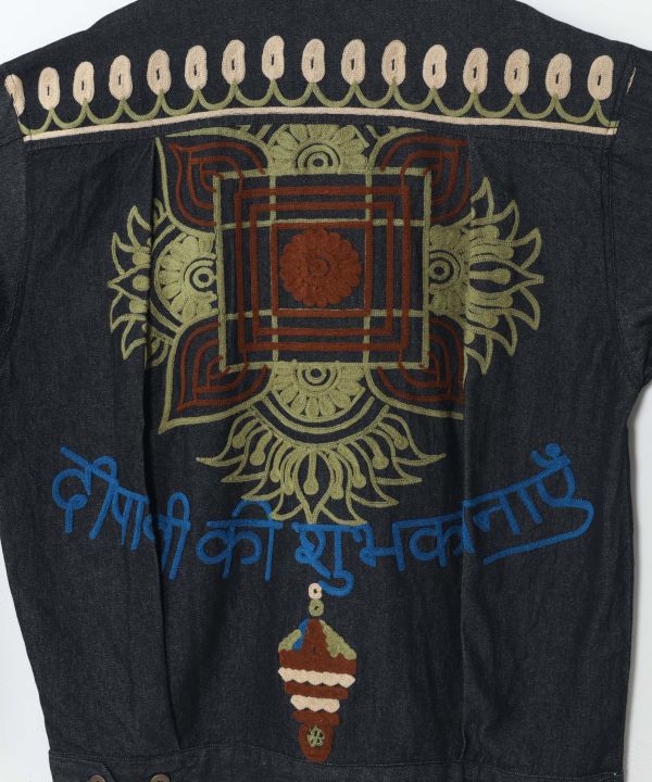 Men's Ari Embroidered Denim Shirt