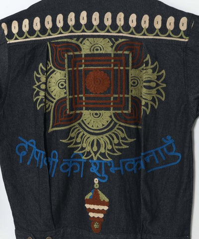 Men's Ari Embroidered Denim Shirt