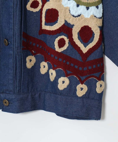 Men's Ari Embroidered Denim Shirt
