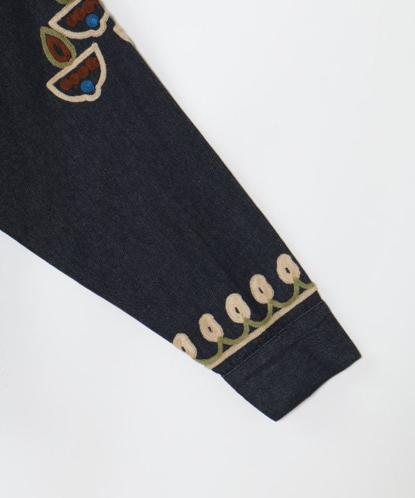 Ari Embroidered Denim Shirt