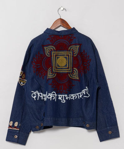 Ari Embroidered Denim Shirt