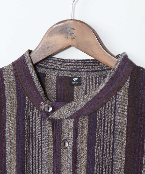 Men's Cotton Woven Kurta Shirt