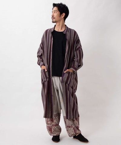 Cotton Woven Unisex Long Shirt