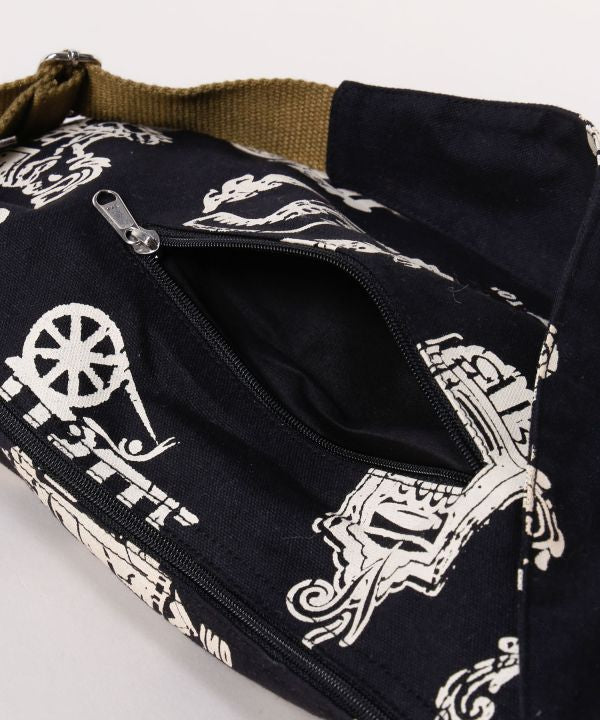 Indian Icons Round Shoulder Bag