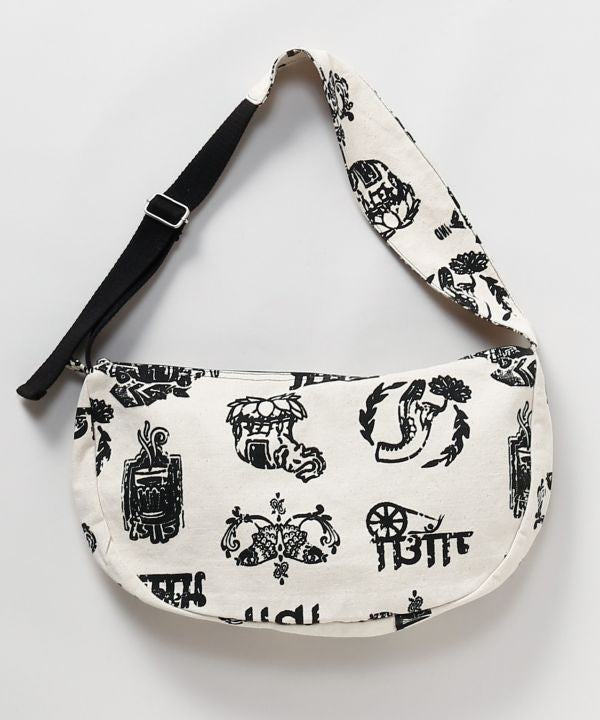 Indian Icons Round Shoulder Bag