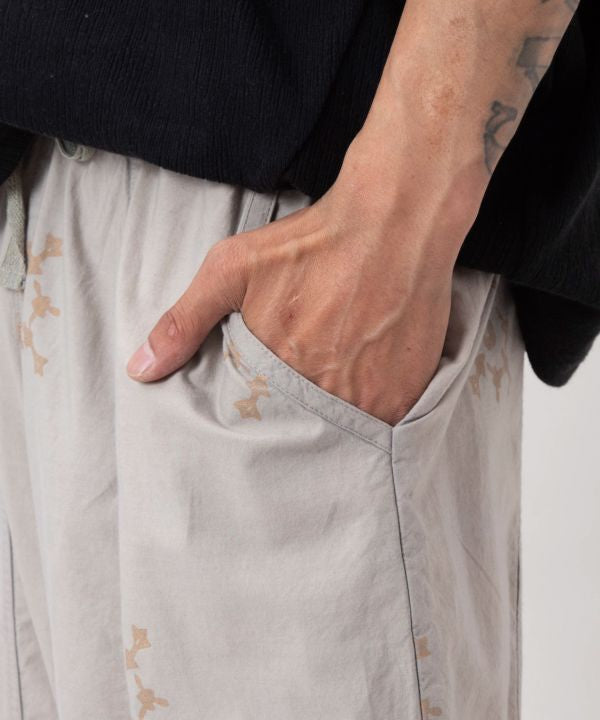 Vintage Geometric Print Men's Pants by AMINA - Ametsuchi