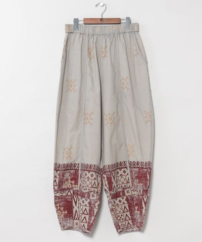 Vintage Geometric Print Men's Pants by AMINA - Ametsuchi